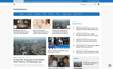 radarbekasi.id screenshot