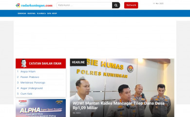radarkuningan.com screenshot