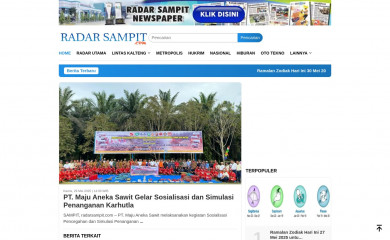 radarsampit.com screenshot