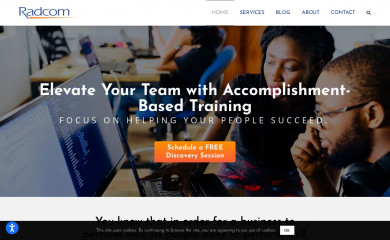 radcomservices.com screenshot