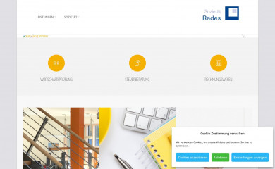 rades-steuerberater.de screenshot