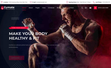 Gymat Child Theme screenshot