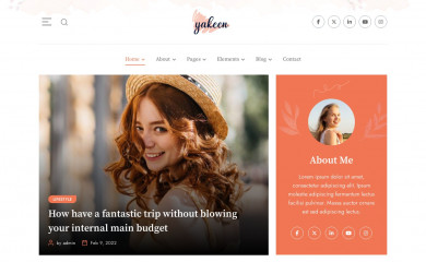 Yakeen Child Theme screenshot