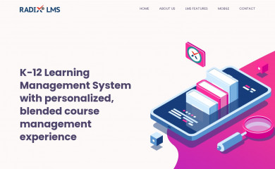 radixlms.com screenshot
