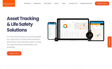 radiantrfid.com screenshot