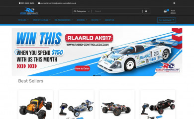 radio-controlled.co.uk screenshot