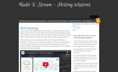 radio-x-stream.at screenshot