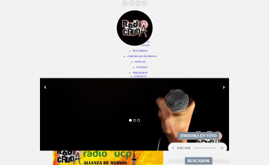 radiocruda.com screenshot