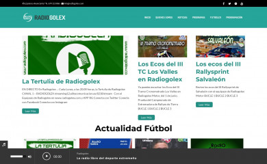 radiogolex.com screenshot