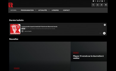 radioeclat.com screenshot