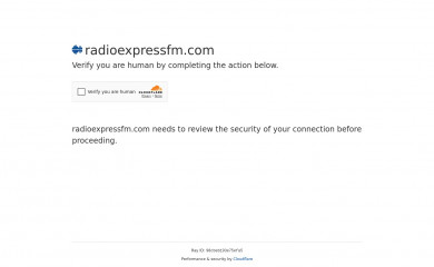 radioexpressfm.com screenshot