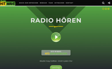 radiohitwave.com screenshot