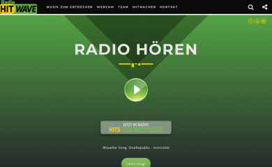 radiohitwave.com screenshot