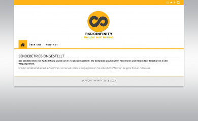 radioinfinity.ch screenshot
