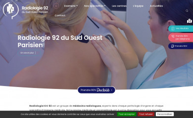 radiologie92.com screenshot
