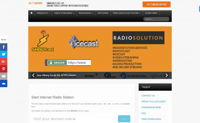 radiosolution.info screenshot