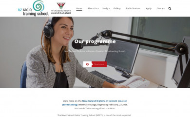 radioschool.co.nz screenshot