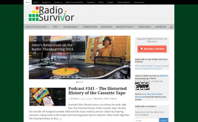 radiosurvivor.com screenshot