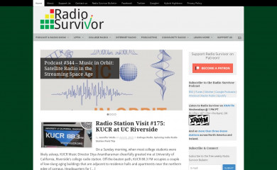 radiosurvivor.com screenshot