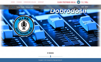radiopreporod.com screenshot