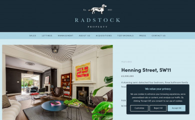 radstockproperty.com screenshot