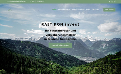 raetikon-invest.at screenshot