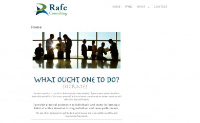 rafeconsulting.com.au screenshot