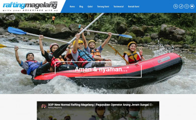 raftingmagelang.com screenshot