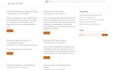 raimokoski.fi screenshot