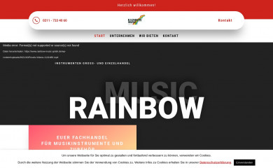 rainbow-music-gmbh.de screenshot