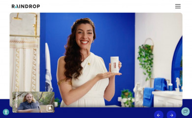 http://raindrop.agency screenshot