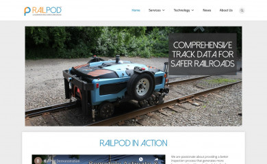 rail-pod.com screenshot