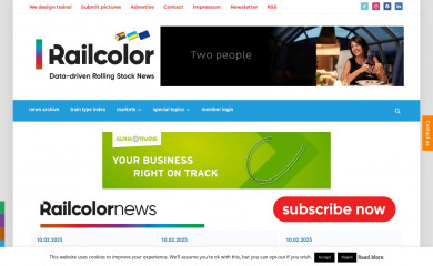 railcolornews.com screenshot
