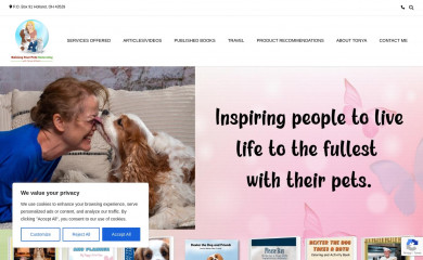 raisingyourpetsnaturally.com screenshot