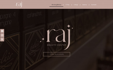 rajbeautycenter.pl screenshot