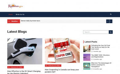 rajgovt.org screenshot