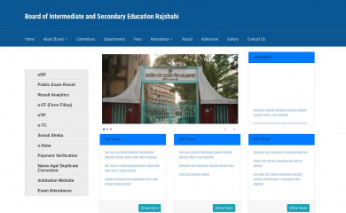 rajshahiboard.gov.bd screenshot