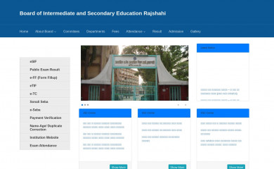 rajshahiboard.gov.bd screenshot