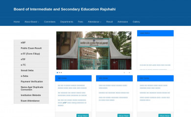 rajshahiboard.gov.bd screenshot