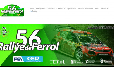 rallyeferrol.com screenshot