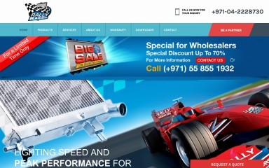 rallyrad.com screenshot
