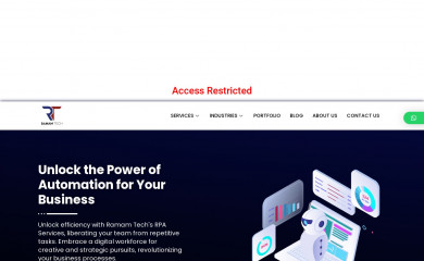 ramamtech.com screenshot