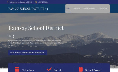 ramsayschool.com screenshot