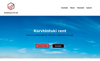 rannaauto.ee screenshot