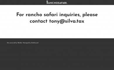 ranchosafari.com screenshot