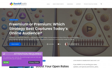 randolfsmith.com screenshot