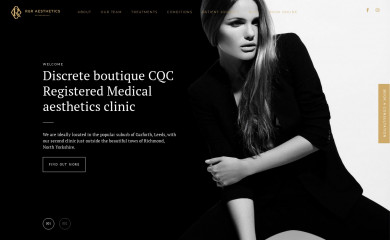 randraesthetics.com screenshot