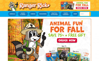 rangerrick.org screenshot