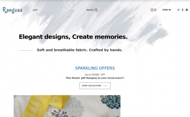 rangsaa.co.in screenshot