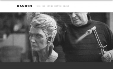 ranierisculpture.com screenshot
